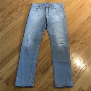 AG “The Tellis” distressed denim pants